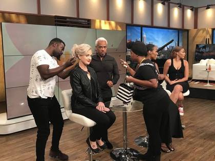 Beauty segment, network affiliate studio.