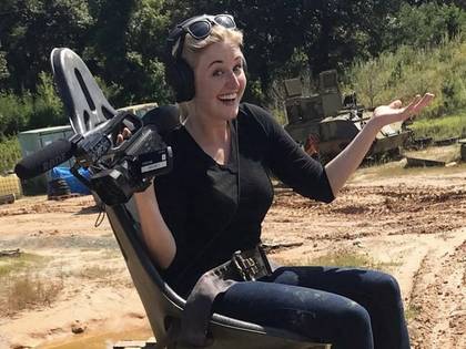 Field production. Camera, audio, and a lot of mud.